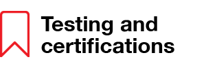 Testing & Certifications